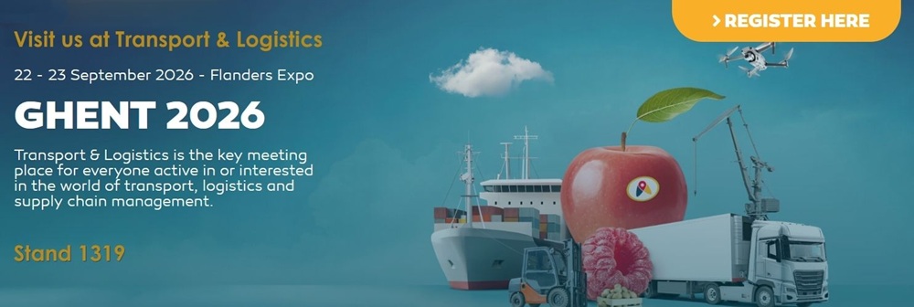 Visit us at Transport & Logistics Gent, stand 1319